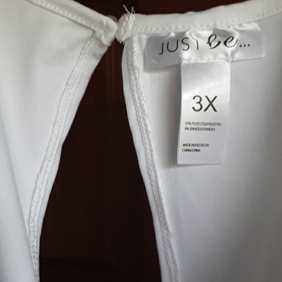 JUST BE-- PAPERBACK WAIST JUMPSUIT ( 3X ) - Picture 3 of 5